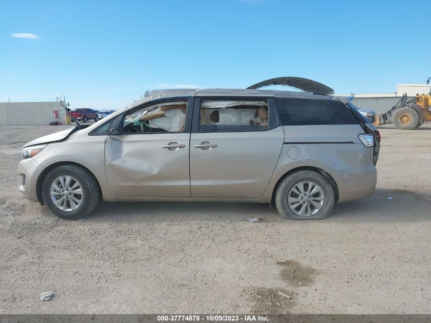 2015 KIA SEDONA LX - KNDMB5C1XF6027841