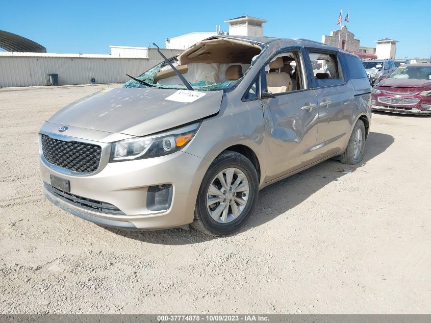 2015 KIA SEDONA LX - KNDMB5C1XF6027841