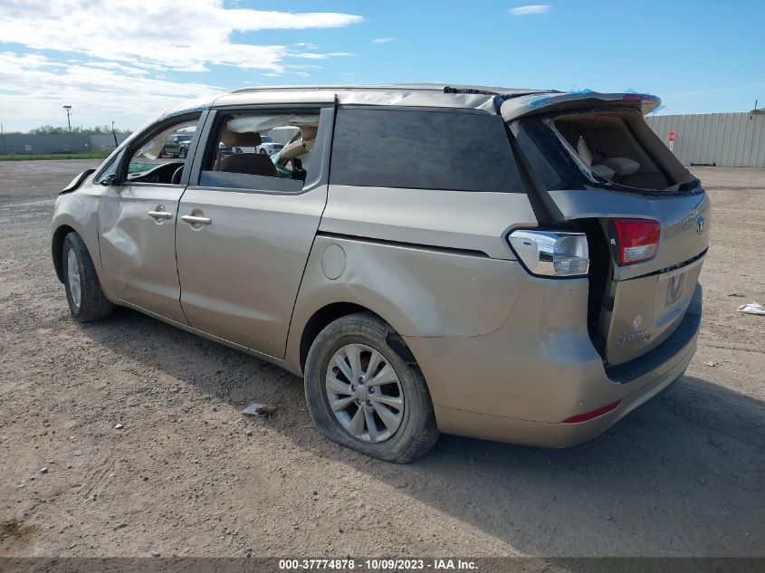 2015 KIA SEDONA LX - KNDMB5C1XF6027841