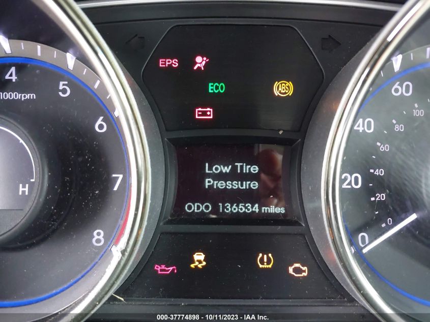 2013 HYUNDAI SONATA GLS PZEV - 5NPEB4ACXDH564585