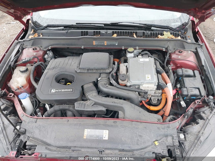 VIN 3FA6P0LU9JR221673 2018 FORD FUSION HYBRID SE