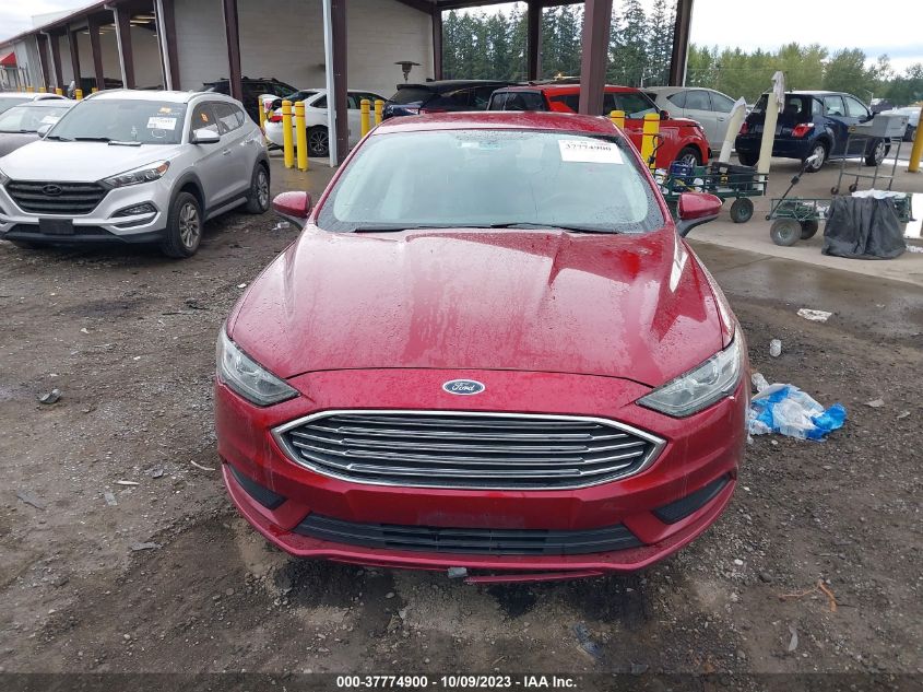 VIN 3FA6P0LU9JR221673 2018 FORD FUSION HYBRID SE