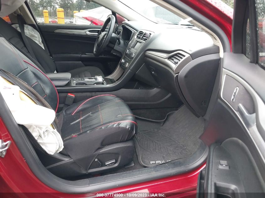 VIN 3FA6P0LU9JR221673 2018 FORD FUSION HYBRID SE