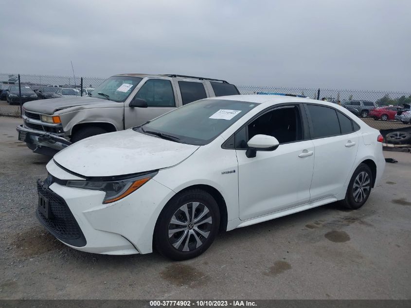 2021 TOYOTA COROLLA LE - JTDEAMDE1MJ014277