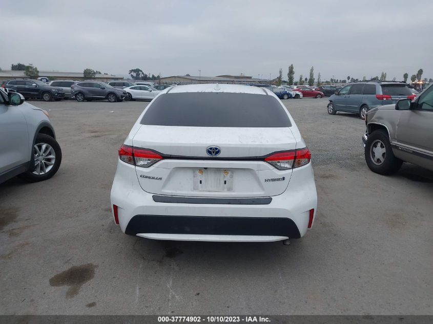 2021 TOYOTA COROLLA LE - JTDEAMDE1MJ014277