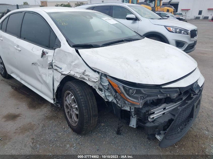2021 TOYOTA COROLLA LE - JTDEAMDE1MJ014277