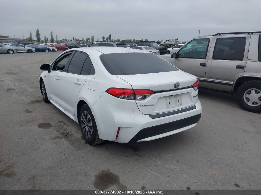 2021 TOYOTA COROLLA LE - JTDEAMDE1MJ014277
