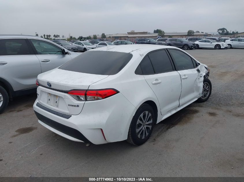 2021 TOYOTA COROLLA LE - JTDEAMDE1MJ014277