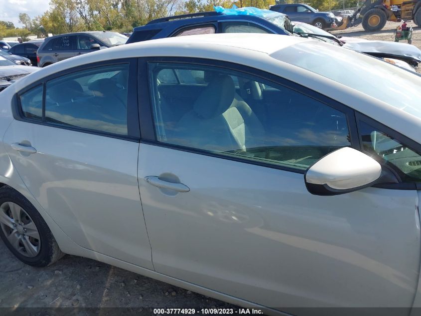 2015 KIA FORTE LX - KNAFK4A63F5420844