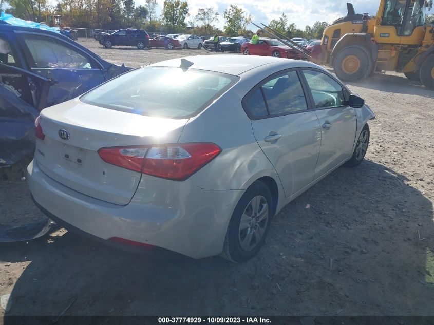 2015 KIA FORTE LX - KNAFK4A63F5420844