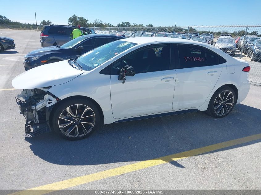 2020 TOYOTA COROLLA SE/NIGHTSHADE - 5YFS4RCEXLP045465