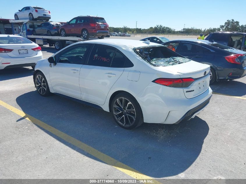 2020 TOYOTA COROLLA SE/NIGHTSHADE - 5YFS4RCEXLP045465
