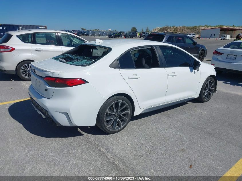 2020 TOYOTA COROLLA SE/NIGHTSHADE - 5YFS4RCEXLP045465