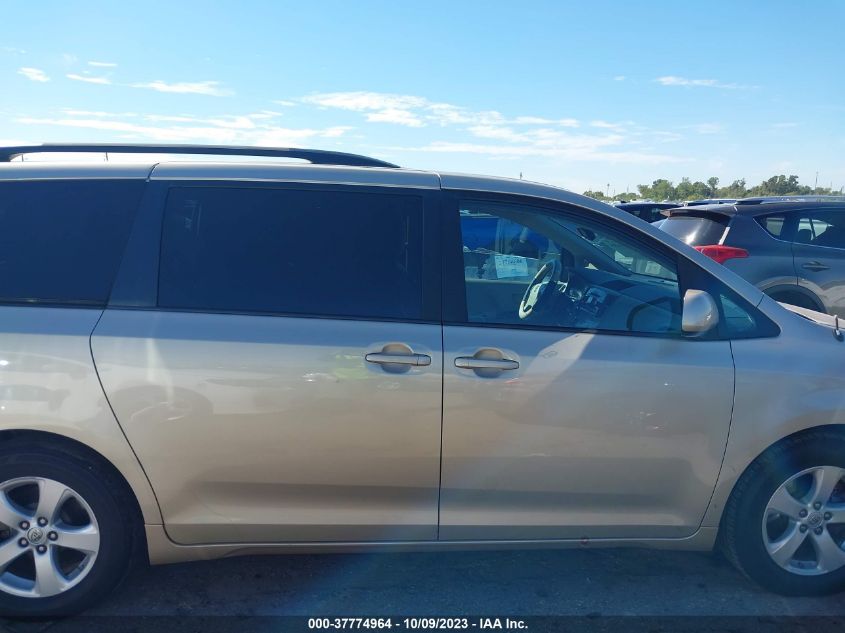 2014 TOYOTA SIENNA LE - 5TDKK3DC8ES508049