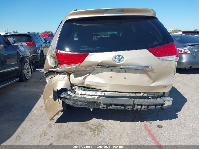 2014 TOYOTA SIENNA LE - 5TDKK3DC8ES508049