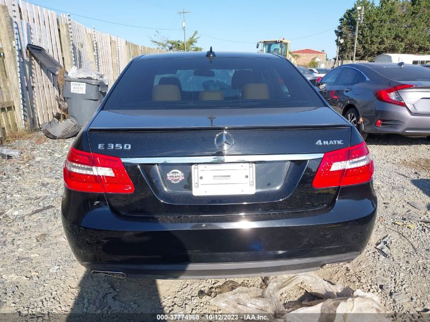 2013 MERCEDES-BENZ E-CLASS E 350 LUXURY - WDDHF8JB8DA687136