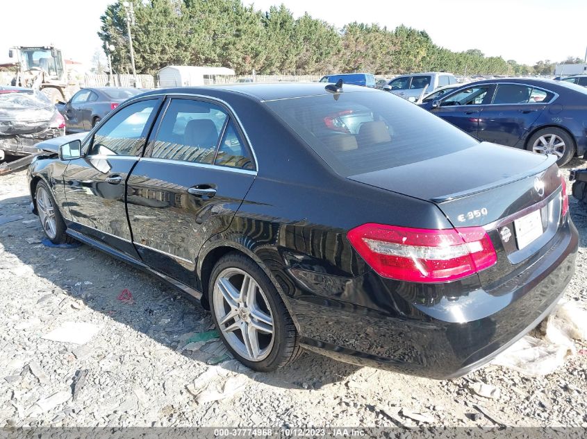 2013 MERCEDES-BENZ E-CLASS E 350 LUXURY - WDDHF8JB8DA687136