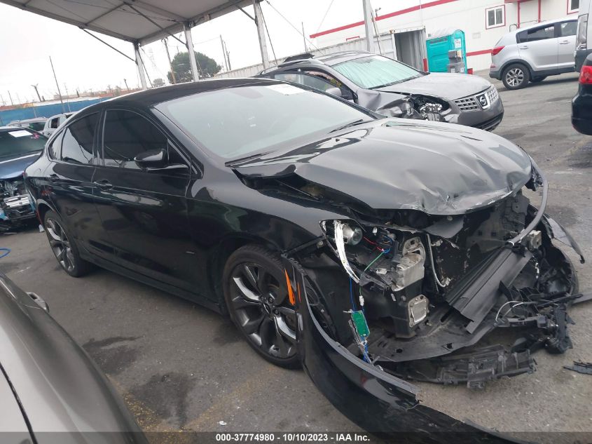 2016 CHRYSLER 200 S - 1C3CCCBB1GN125448