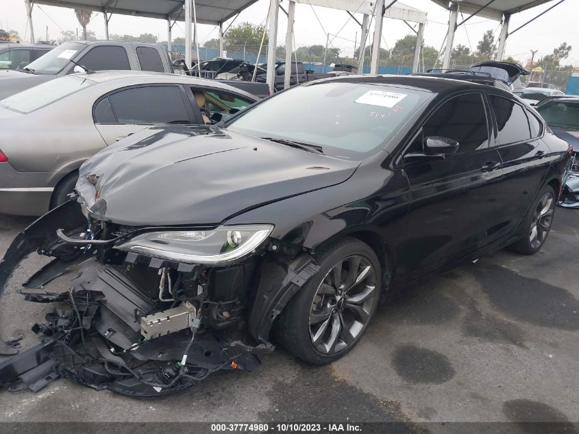 2016 CHRYSLER 200 S - 1C3CCCBB1GN125448
