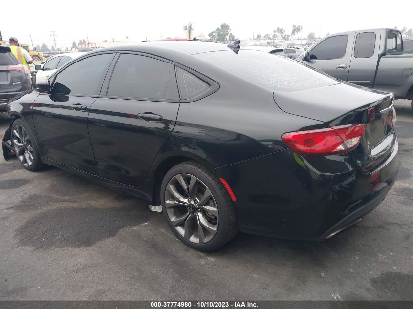 2016 CHRYSLER 200 S - 1C3CCCBB1GN125448