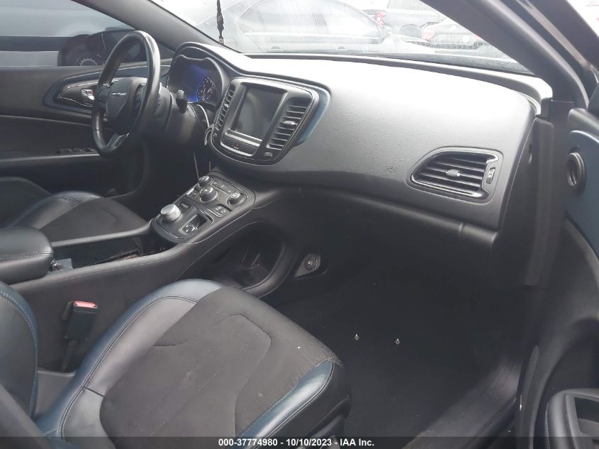 2016 CHRYSLER 200 S - 1C3CCCBB1GN125448