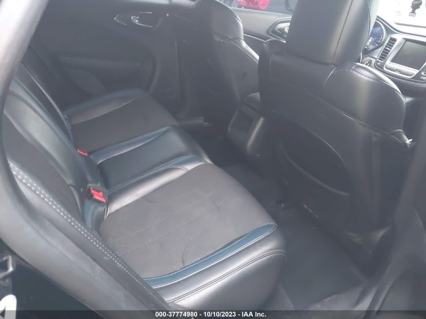 2016 CHRYSLER 200 S - 1C3CCCBB1GN125448
