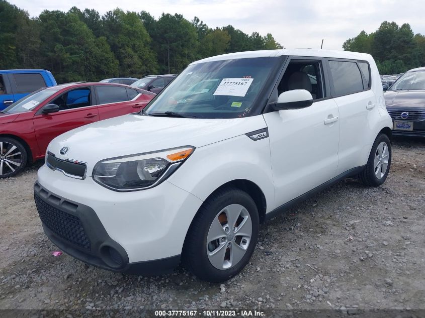 2015 KIA SOUL BASE - KNDJN2A27F7139768