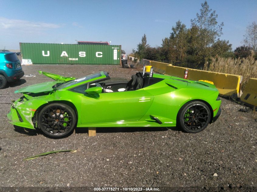 2022 LAMBORGHINI HURACAN EVO ZHWUT5ZF7NLA1843