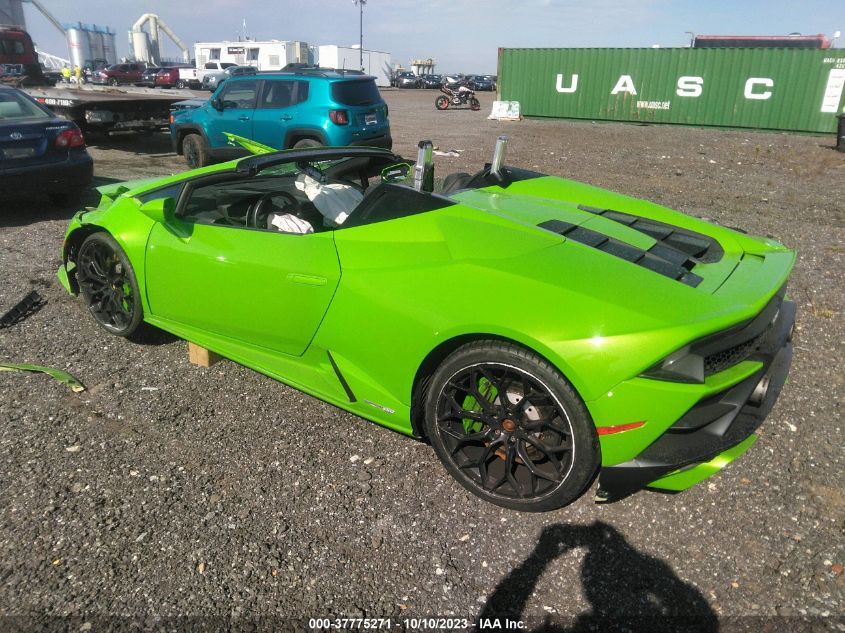 2022 LAMBORGHINI HURACAN EVO ZHWUT5ZF7NLA1843