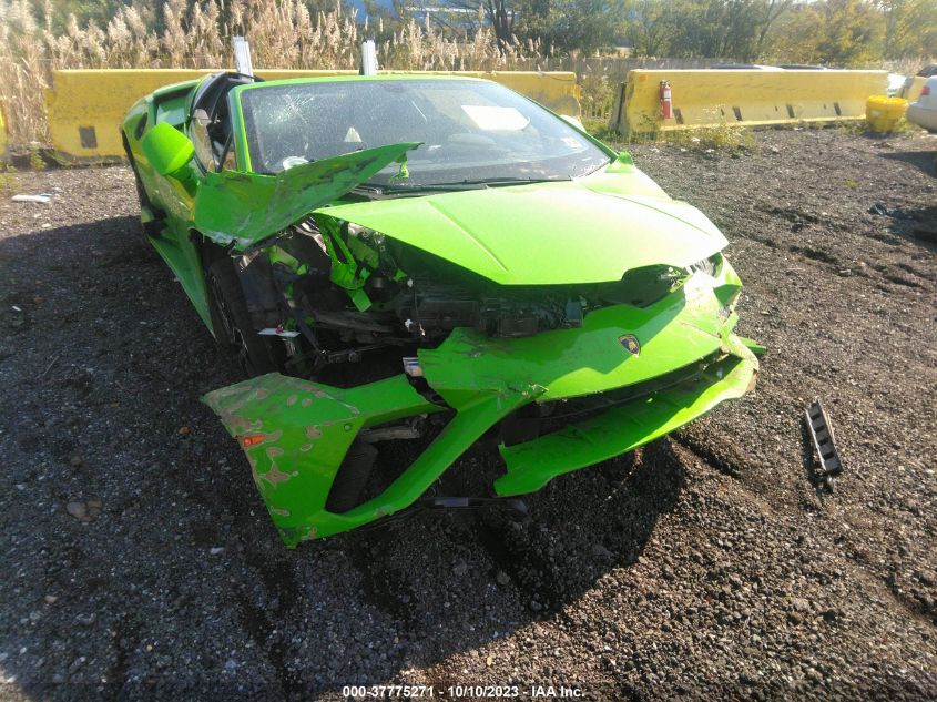 2022 LAMBORGHINI HURACAN EVO ZHWUT5ZF7NLA1843