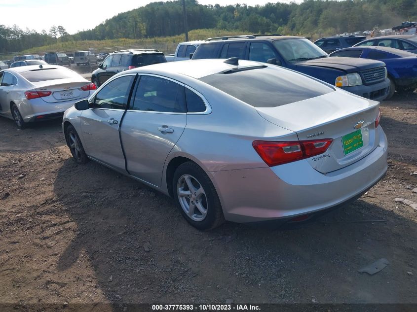 2016 CHEVROLET MALIBU LS - 1G1ZC5ST9GF293982