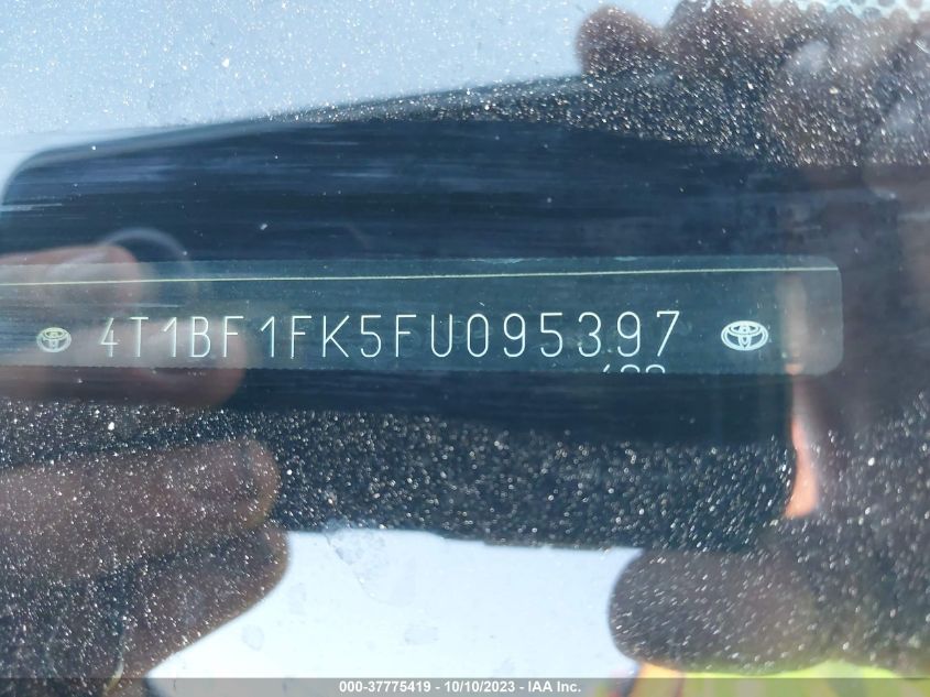 2015 TOYOTA CAMRY LE/XLE/SE/XSE - 4T1BF1FK5FU095397