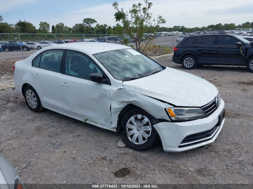 2015 VOLKSWAGEN JETTA SEDAN 2.0L S W/TECHNOLOGY - 3VW2K7AJ9FM257079