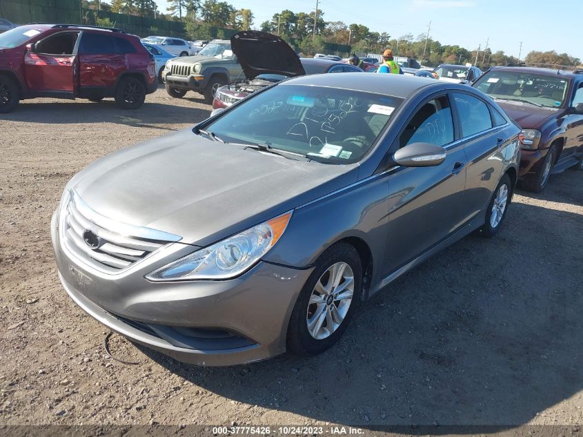 2014 HYUNDAI SONATA GLS - 5NPEB4AC7EH924123