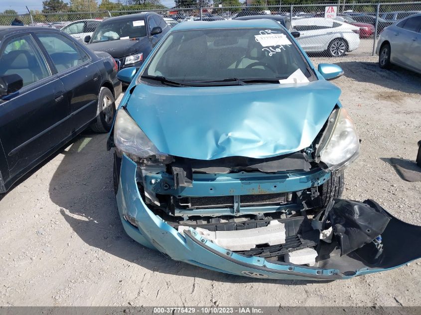 2013 TOYOTA PRIUS C ONE/TWO/THREE/FOUR - JTDKDTB35D1052679