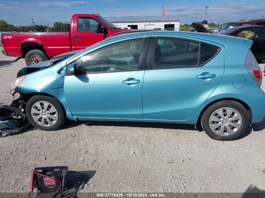 2013 TOYOTA PRIUS C ONE/TWO/THREE/FOUR - JTDKDTB35D1052679