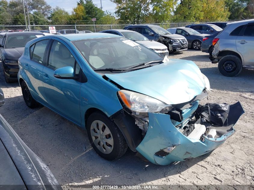 2013 TOYOTA PRIUS C ONE/TWO/THREE/FOUR - JTDKDTB35D1052679
