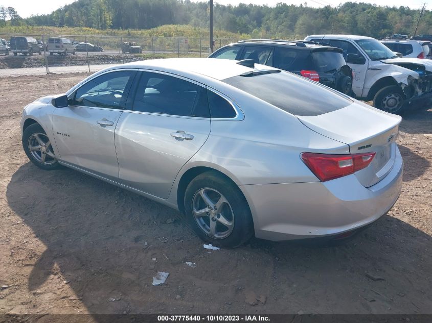 2016 CHEVROLET MALIBU LS - 1G1ZC5ST0GF300074