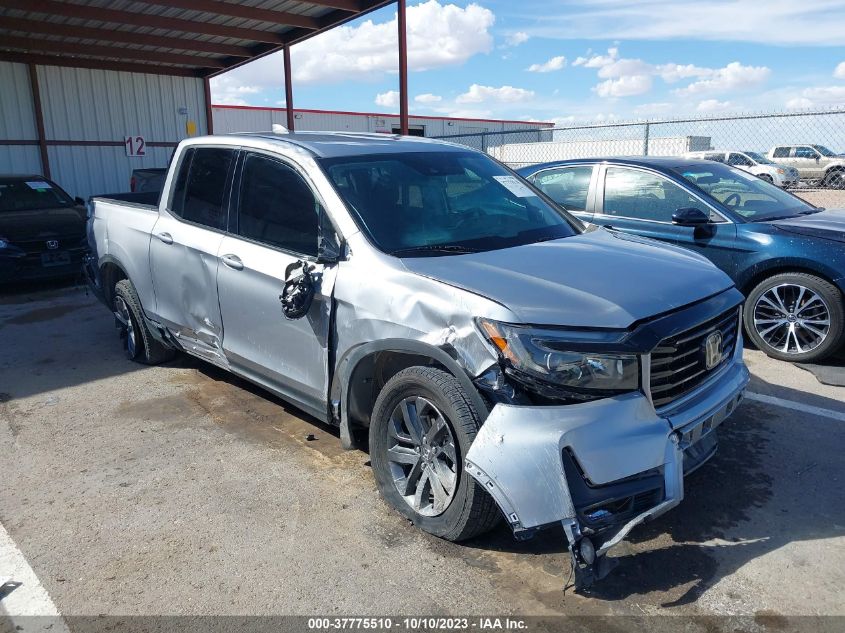 2021 HONDA RIDGELINE SPORT - 5FPYK3F17MB006293