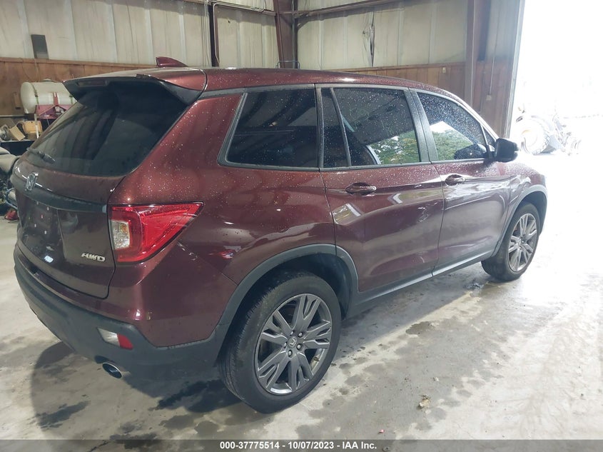 VIN 5FNYF8H52MB020810 2021 HONDA PASSPORT EX-L