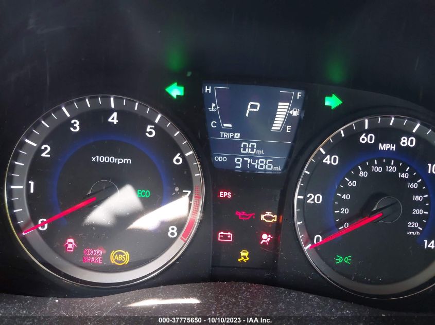 2013 HYUNDAI ACCENT GLS/GS - KMHCT5AE9DU131546