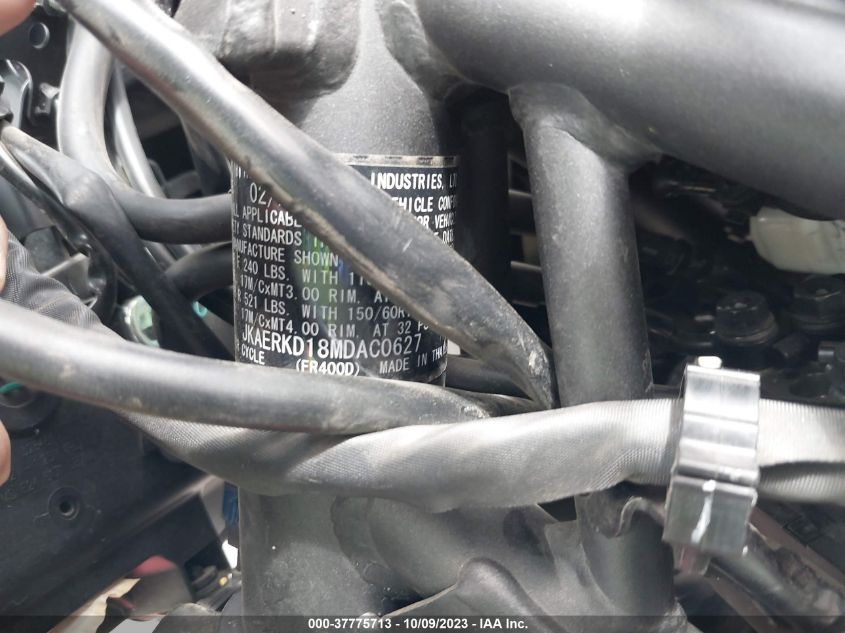 2021 KAWASAKI ER400 D JKAERKD18MDAC0627