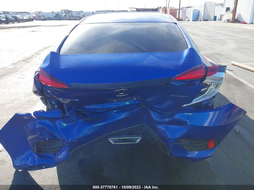 2019 HONDA CIVIC SEDAN SPORT - 2HGFC2F81KH547708
