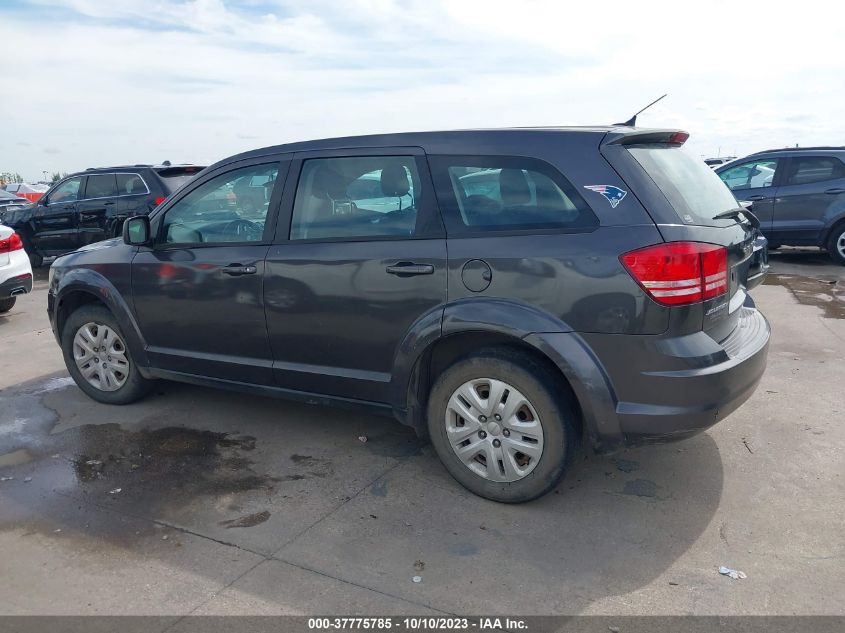 2014 DODGE JOURNEY AMERICAN VALUE PKG - 3C4PDCAB7ET245716