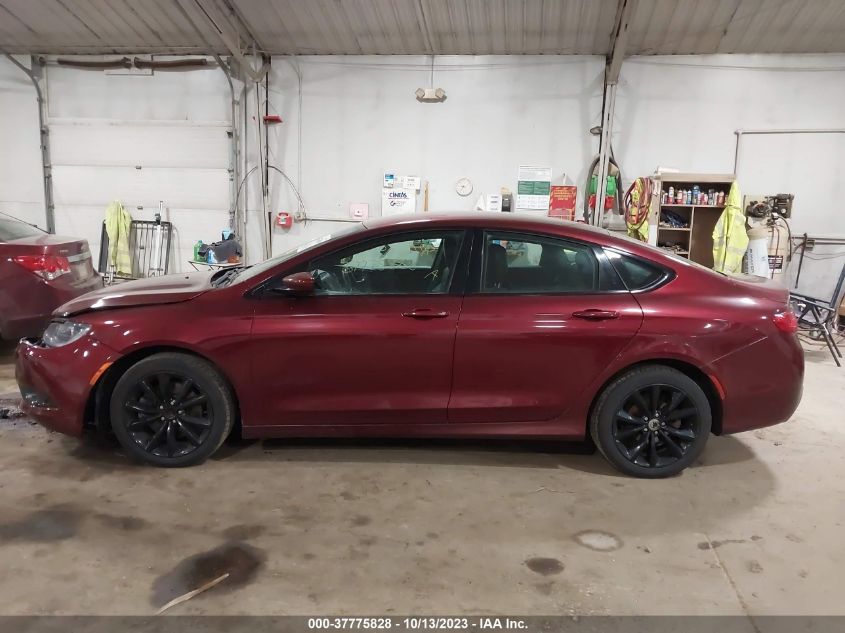 2015 CHRYSLER 200 S - 1C3CCCDG1FN553799