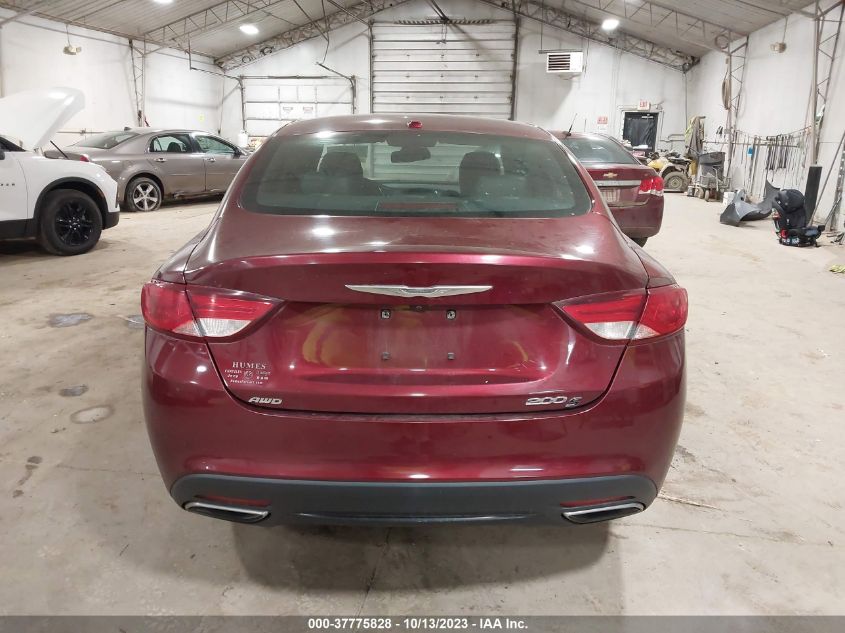 2015 CHRYSLER 200 S - 1C3CCCDG1FN553799