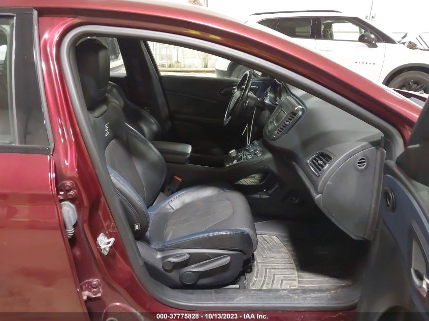 2015 CHRYSLER 200 S - 1C3CCCDG1FN553799