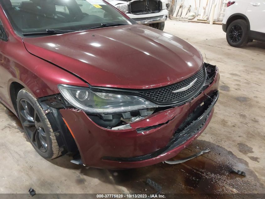 2015 CHRYSLER 200 S - 1C3CCCDG1FN553799