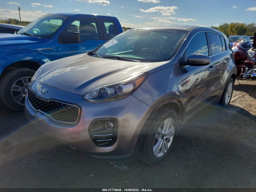 VIN KNDPMCAC5H7130369 2017 KIA SPORTAGE LX