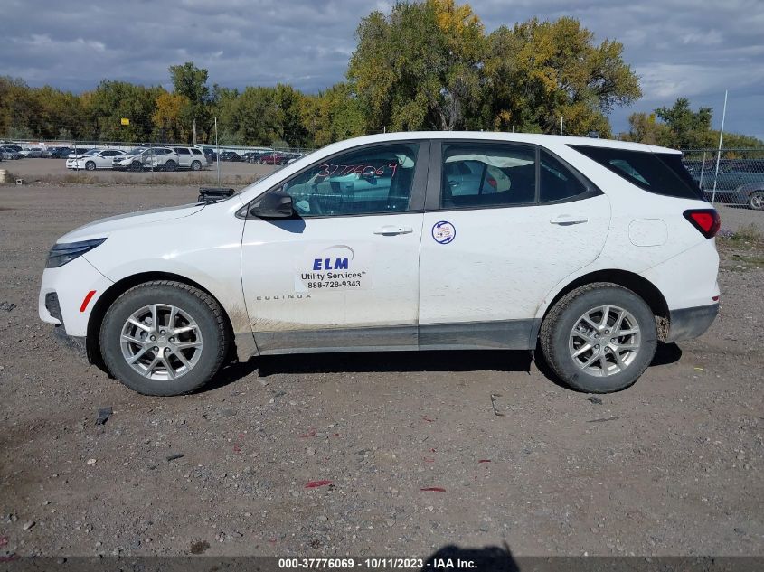 2022 CHEVROLET EQUINOX LS - 3GNAXFEV6NS177649